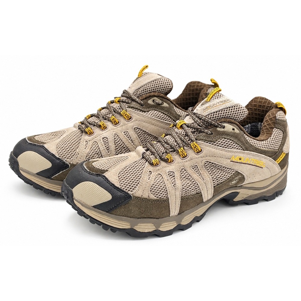 Mountrek Victory Summit Mens 13M Tan Durable‎ Trail Hiking Trekking Shoes T4053